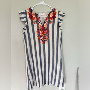 Embroidered summer dress